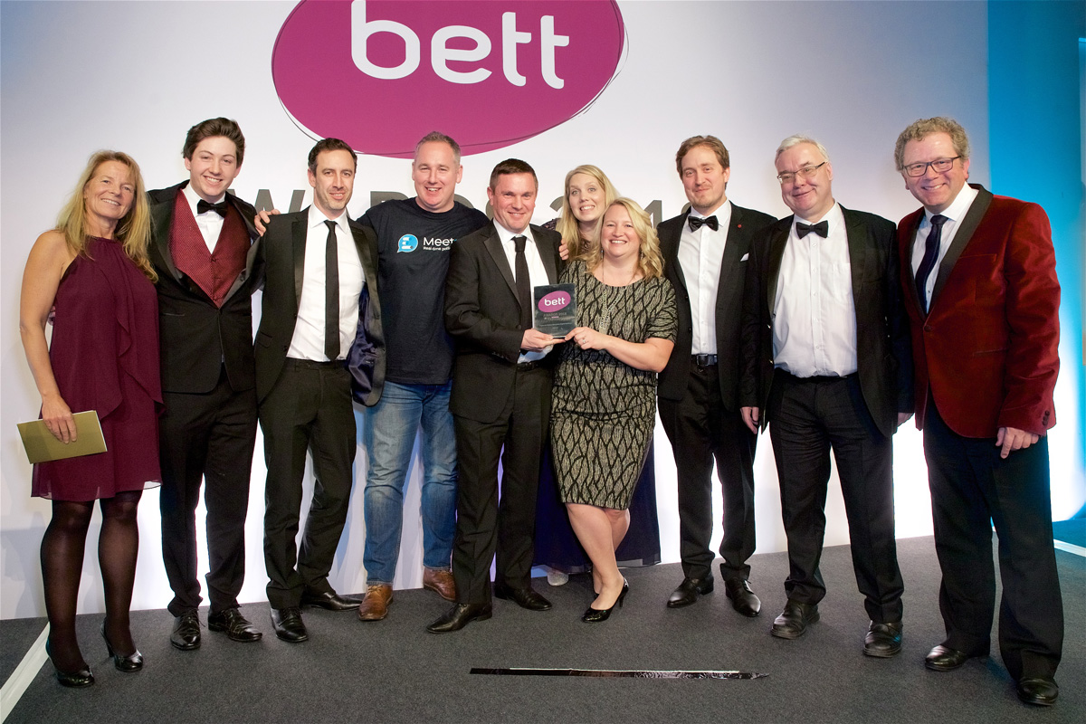 We weren't asked to make a speech at the Bett awards...