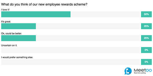 Multiple Choice Poll Example