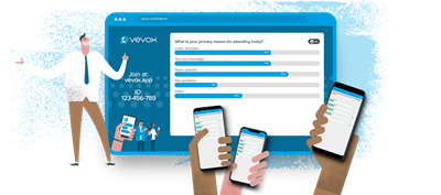 Live polling in Vevox