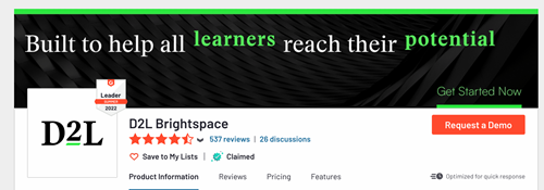 D2L Brightspace